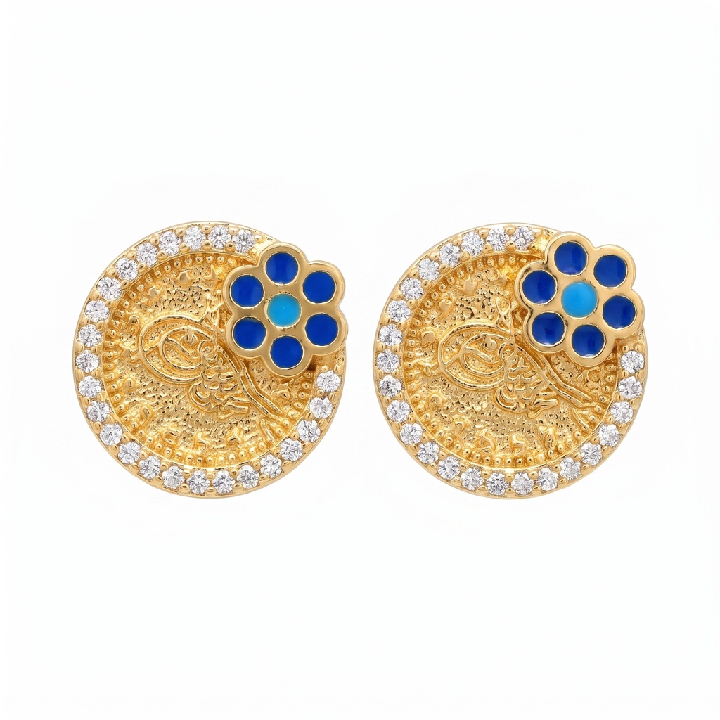 Floral Radiance Earrings