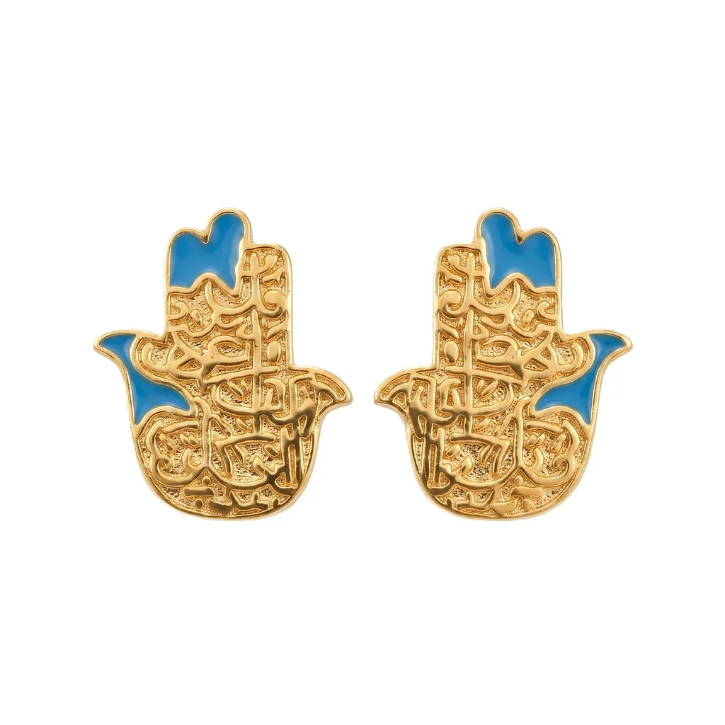 Hamsa Studs