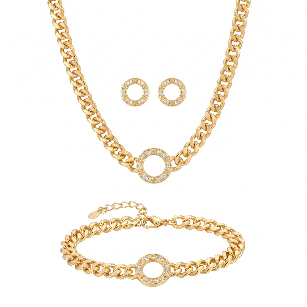 Iconic Love Circle Signature Jewelry Set