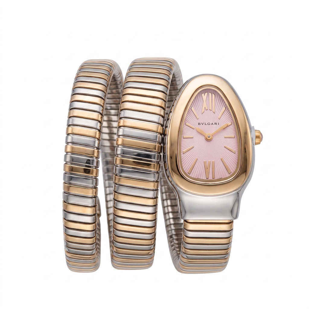 Bvlgari Serpenti Tubogas Double Spiral Two-Tone Watch