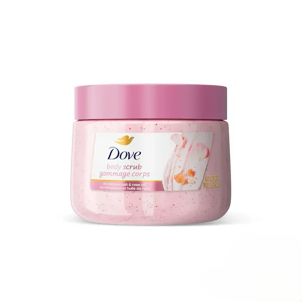 Himalayan Salt & Rose Oil Exfoliating Body Scrub