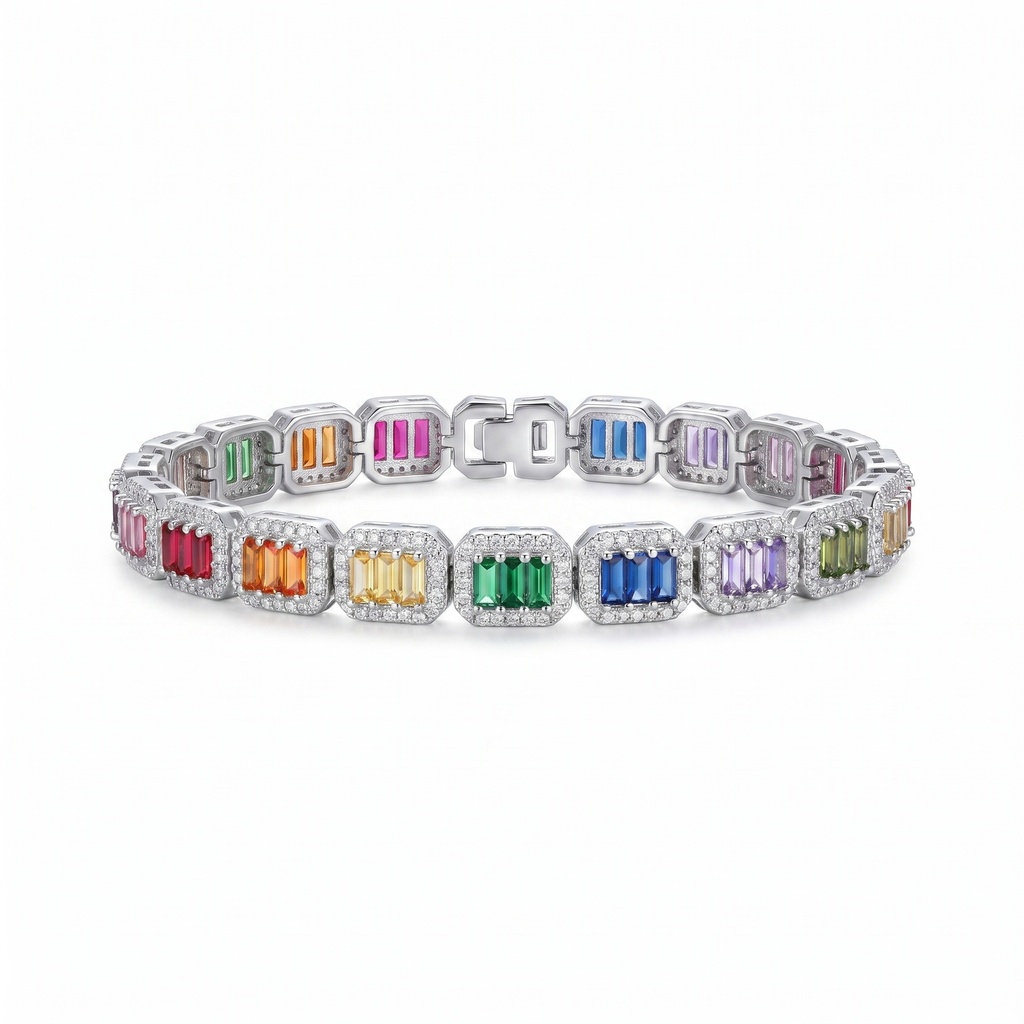 Bahja Vibrant Multi-Stone Bracelet