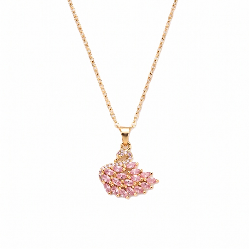 Graceful Swan Necklace
