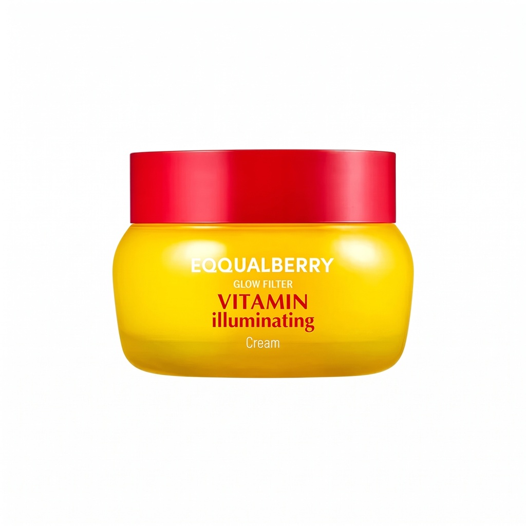 كريم إيكوالبيري (EQQUALBERRY) المضيء بالفيتامينات