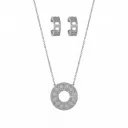 Cannage Dior Necklace , Earrings & Bracelet Set
