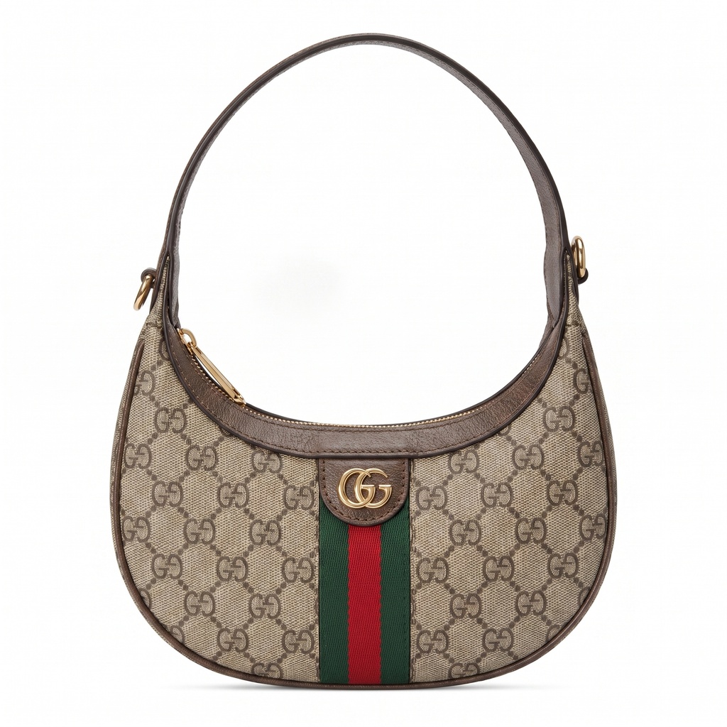 Gucci Ophidia Crescent Shoulder Bag