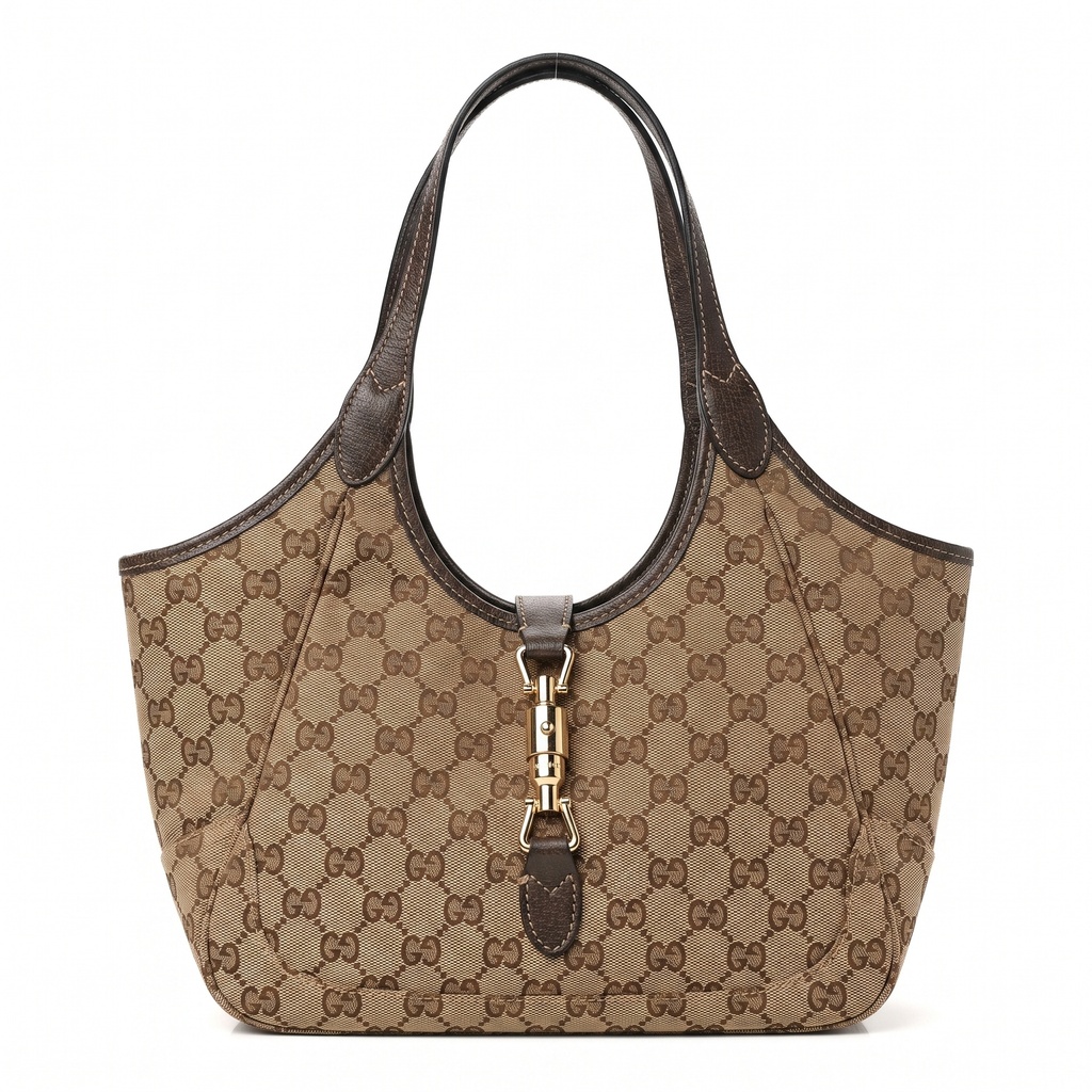 Brown Gucci Mercato Tote Bag