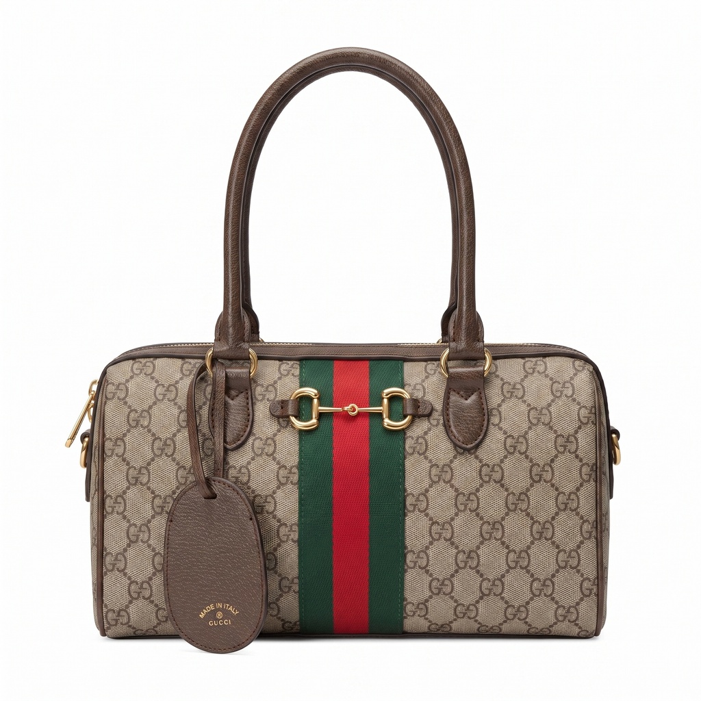 Gucci Horsebit 1955 GG Supreme Boston