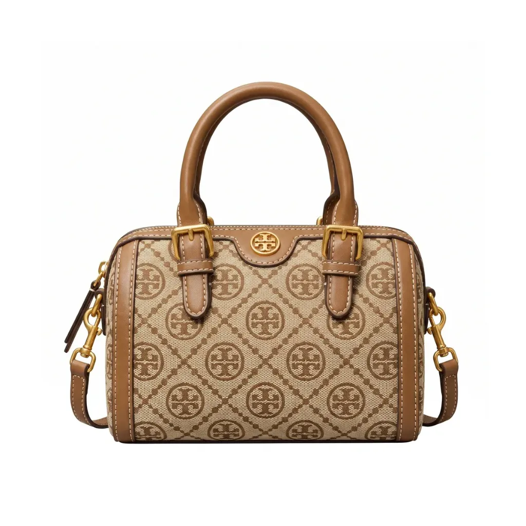 Tory Burch Monogram Barrel Bag