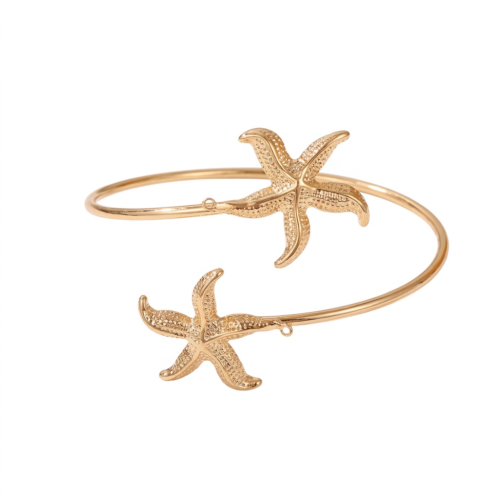 Ocean Breeze Starfish Arm Cuff