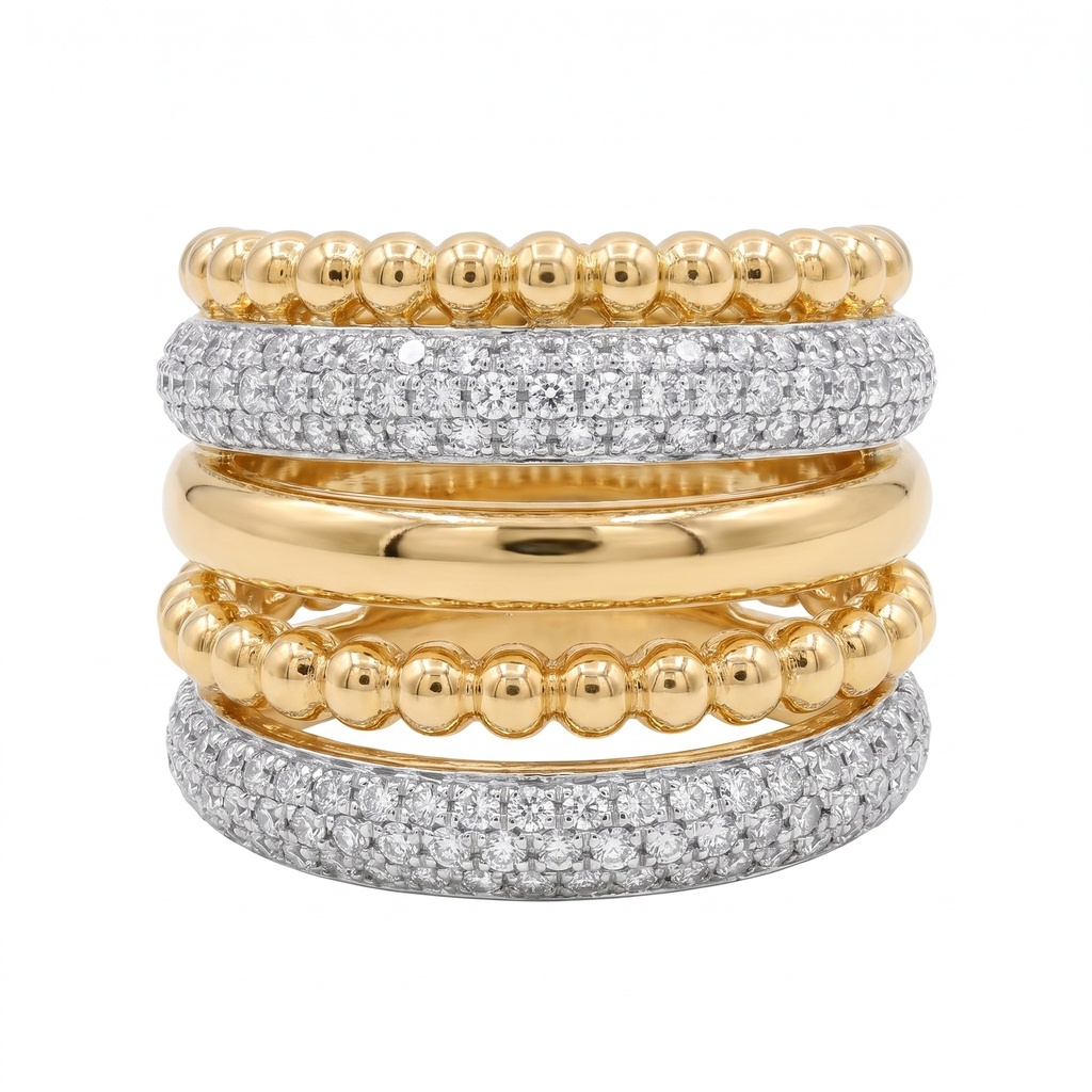 Luminous Stack Ring