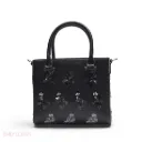 Emily Solid Embossed Tote Bag