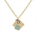 لوحة الفيروز الذهبية