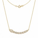 Graduated Baguette Diamond Necklace