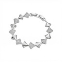 Pave Pyramid Bracelet