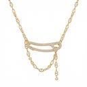 Glittering Clip Pendant