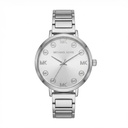 Addyson Silver-Tone Logo Watch