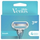 Gillette Venus Smooth Women's Razor Blade Refills -4ct