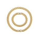 Iced Out Miami Cuban Jewelry Set
