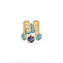 Qul Multi-Layer Gold Ring