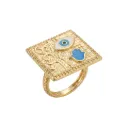 Gold Amulet Ring