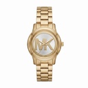 Michael Kors Runway Beige Dial Watch
