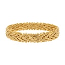 Woven Mesh Wide Bracelet