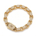 Chunky Pave Link Bracelet