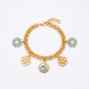Love & Blooms Charm Bracelet