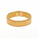 Pomellato Tubogas Inspired Wide Mesh Bracelet