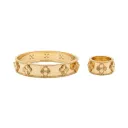 Perlée sweet clovers Bracelet & Ring Set