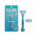 Gillette Venus Smooth Women's Razor Handle + 2 Blade Refill