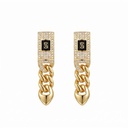Monaco Geometric Interlocking Earrings