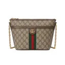 Ophidia Gg Canvas Shoulder Bag