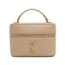 Saint Laurent Gaby Vanity Leather Shoulder Bag