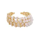 Pearl & Crystal Statement Ring