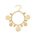 Classic Coin & Spheres Charm Bracelet