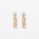 Miu Miu Pearl & Diamond Earrings