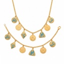 Arabic Charm Motif Jewelry Set
