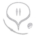 Majestic Baguette Radiance Jewelry Set