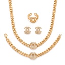 Iconic Chanel Logo Jewelry Set