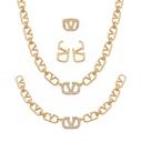 Valentino Couture Link Jewelry Set