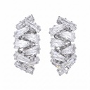 Art Deco Climbing Cluster Earrings