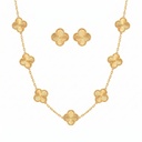 Vintage Alhambra Style Gold Guilloché Set