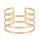 Golden Sunburst Arm Cuff Bracelet