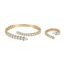 MARLI Style Turquoise & Zircon Wrap Set